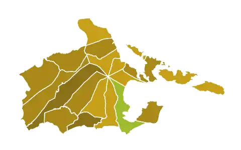 Results of 2019 Albay Vice Gubernatorial Elections by Municipality