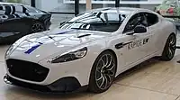 2019 Aston Martin Rapide E at the Aston Martin Lagonda factory in Gaydon