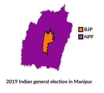 2019 Indian general election in Manipur