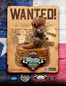 2020 O'Reilly Auto Parts 500 program cover