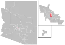 Map of District 5: Approved January 21, 2022