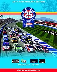 The 2022 WISE Power 400 program cover.