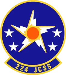 224th Joint Communications Support Squadron's Emblem