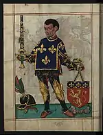 Bertrand du Guesclin (folio 5v)