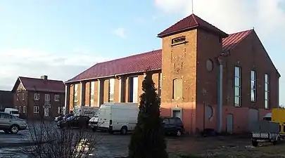 View of the ancient church