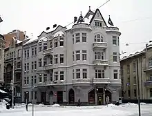 Picture of the building that used to house the Scottish Café