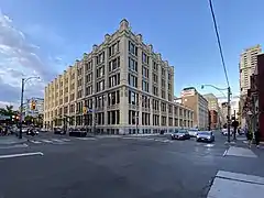 299 Queen Street West, as seen from the corner of Richmond and John Street.