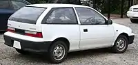 Suzuki Cultus 1.0 3-door (first facelift, Japan)