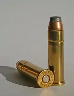 .357 Magnum ammunition made by S&B.