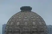 Dome atop the building