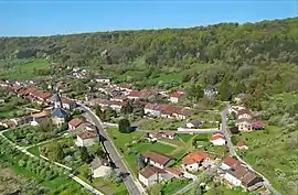 A general view of Buxières-sous-les-Côtes