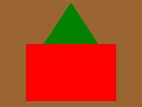 The distinguishing patch of the 3rd Battalion (Toronto Regiment), CEF.