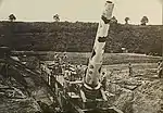 A mle 1915/1916 in firing position.