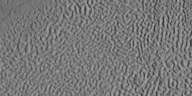 Brain terrain, as seen by HiRISE under HiWish program