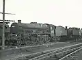 45682 Trafalgar awaiting movement to Bird's Morriston scrapyard in 1964 following withdrawal from traffic