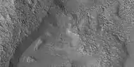 Close view of dipping layers, as seen by HiRISE under HiWish program