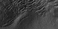 Surface features, as seen by HiRISE under HiWish program