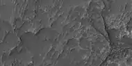 Close view of ridges, as seen by HiRISE under HiWish program