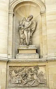 Detail of the Fontaine des Quatre-Saisons, Paris (completed 1745)  (Spring)