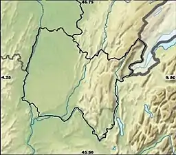 Lac Genin is located in Ain