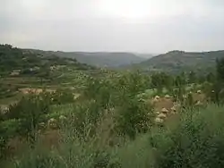 Rural landscape in Hezheng County