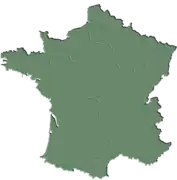 In French, l'Hexagone refers to Metropolitan France for its vaguely hexagonal shape.