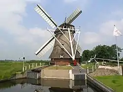 Wind mill in Sebaldeburen