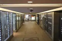 Shopping arcade just below 660 Fifth Avenue, leading to the Fifth Avenue/53rd Street subway station