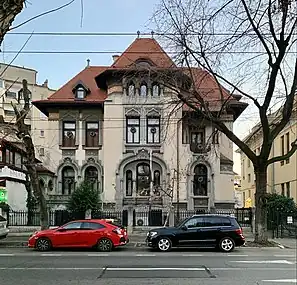 A. Mincu House, Bucharest, by Arghir Culina, 1910