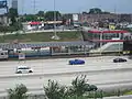 Pedestrian access to 63rd is from the bridge spanning the Dan Ryan expressway. Most stations built in highway medians on the Chicago "L" are reached in this way