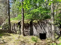 World War II bunker in Białaszewo