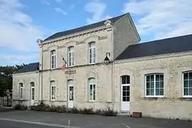 The town hall in Thors