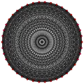 2{3}2{3}2{3}2{3}2{4}7, , with 42 vertices, 735 edges, 6860 faces, 36015 cells, 100842 4-faces, 117649 5-faces