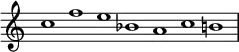 
{
\override Score.TimeSignature#'stencil = ##f
  \set Score.proportionalNotationDuration = #(ly:make-moment 2/1)
    \relative c'' {
        \time 7/1
        \set Score.tempoHideNote = ##t \tempo 1 = 60
        c1 f1 e1 bes1 a1 c1 b!1
    }
}
