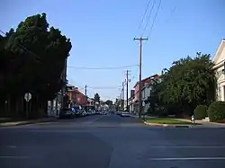 North Reamstown Road at Church Street