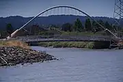 Pedestrian bridge at Ryder Park