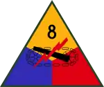 8th Armored Division "Iron Snake"April 1942 – Nov 1945