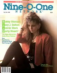 Deborah Allen - Nine-O-One Network Magazine (Nov. 1986).