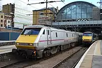 91106 at King's Cross in August 2012.