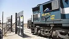 ABR WDM Loco crossing India-Pakistan border