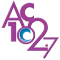 Logo for AC 102.7 (2011-2019)