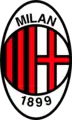 Milan logo used between 1986 and 1998