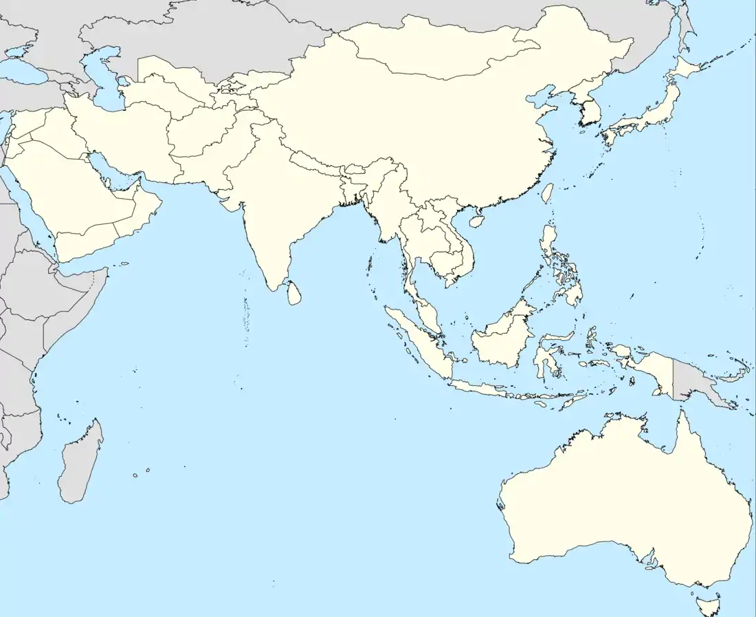 2014 AFC President's Cup is located in Asian Football Confederation