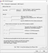 The AIBO WLAN Manager interface.