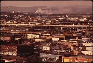 Overview of Birmingham, 1972