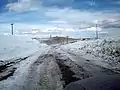 The road in the winter is often impassable without a four wheel drive vehicle.