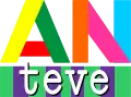 Logo of ANTV after moving its studio to Jakarta, used from 1994 to 2003 and was spelled as ANteve