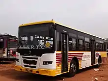 Buses used in Vijayawada BRTS