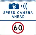 (G6-328-1) Speed Camera Ahead (Speed Limit) (Used in New South Wales)