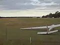 Caboolture Airport from the western approach (2021).